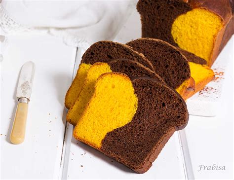 Una receta para un bizcocho idela para halloween. Pan dulce de Calabaza y Chocolate. Tradicional y Thermomix ...