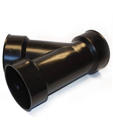 Corrugated Drain Y Fitting Drainage Fittings Drainage Pipe