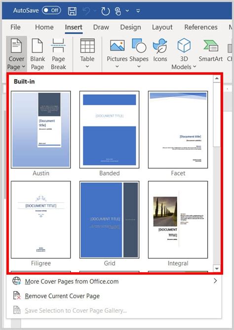 Cómo Crear Una Portada En Microsoft Word Integrada Y Personalizada