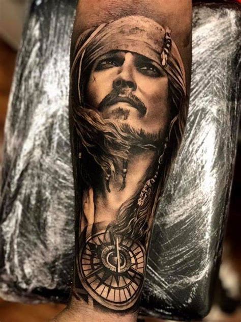 Discover 75 Jack Sparrow Tattoo Design Super Hot Thtantai2