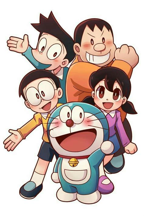 Tổng Hợp ảnh Team Doraemon đầy đủ Và đẹp Mắt