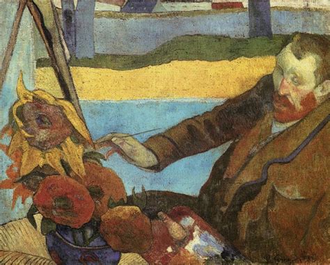 Van Gogh Painting Sunflowers Paul Gauguin 1888 ポールゴーギャン ゴーギャン ゴッホ美術館