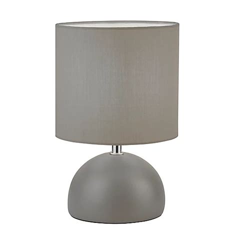 Grey Ceramic Table Lamp Kaleidoscope