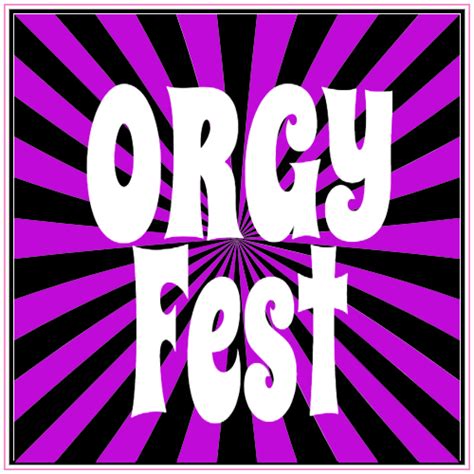 Orgy Fest Sticker Us Custom Stickers