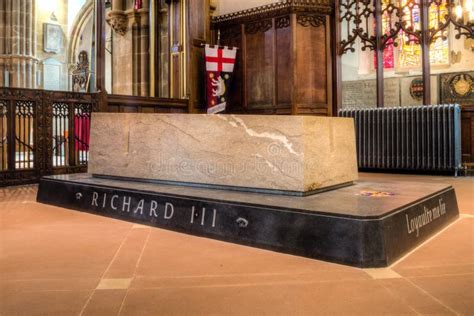 Leicester Cathedral King Richard Iii Tomb Hdr Editorial Image Image