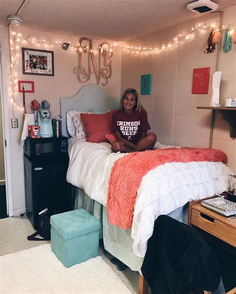 Xari On Instagram Sweet Home University Of Alabama College Dorm Room Decor Dorm Room