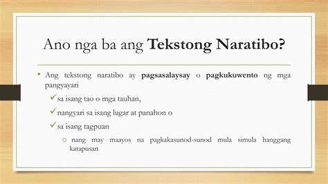 Halimbawa Ng Tekstong Naratibo Short Story Maikling Kwentong Theme My