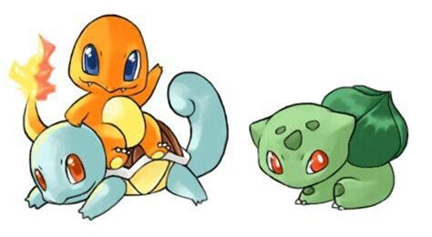 Charmander, squirtle, and bulbasaur | Pokemon | Pinterest | Bulbasaur