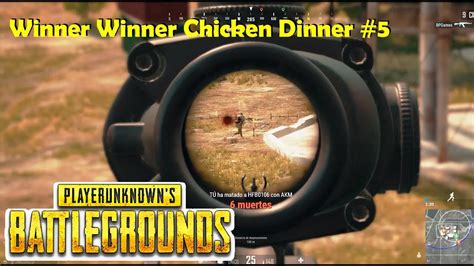 Winner Winner Chicken Dinner Playerunknown S Battlegrounds Youtube