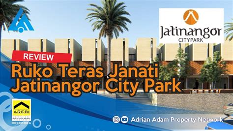 Review Ruko Teras Janati Jatinangor City Park Bandung Adrian Adam