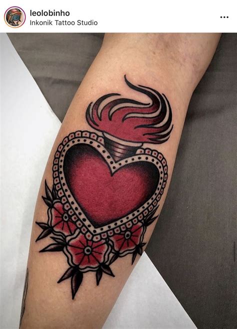 Pin On Sacred Heart Tattoo
