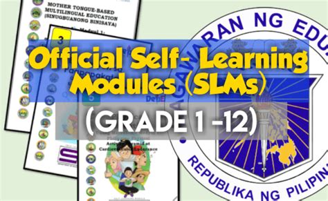Deped Official Self Learning Modules Grade 6 Guro Ako Kisah Sekolah