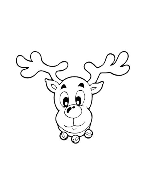 Coloring page of white tailed deer head. Free Deer head coloring pages. Download and print Deer ...