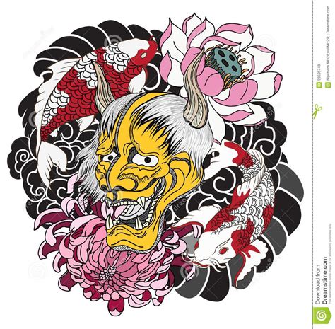 Details 74 Asian Demon Tattoo Latest Incdgdbentre