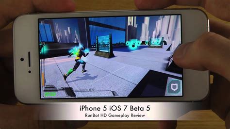 Runbot Iphone 5 Ios 7 Beta 5 Hd Gameplay Review Youtube