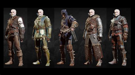 The Witcher 3 All Grandmaster Witcher Gear Set Locations And Showcase