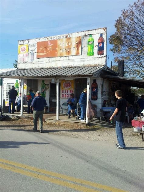 Old Country Store At Court Days In Preston Kentucky Old Country