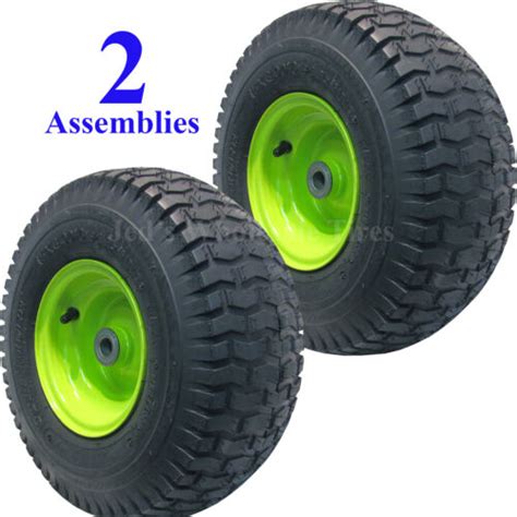 2 15x6 00 6 15x600 6 15 6 00 6 15 600 6 lawn mower tire rim wheel assembly p33 ebay