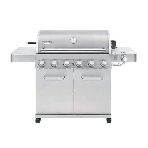 Monument Grills 77352 6 Burner Propane Gas Stainless Grill With Led