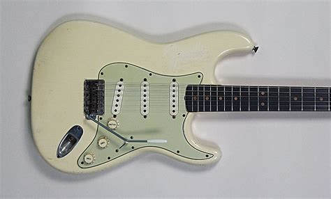 1964 Fender Stratocaster Olympic White Vintage And Modern Guitars