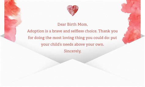 Dear Birth Mom Adoption Choices Of Arizona