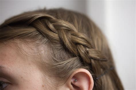 How To French Braid Your Bangs With Pictures Ehow