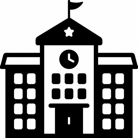 Campus College School University Icon Download On Iconfinder