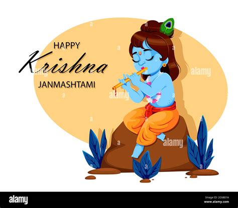 Happy Krishna Janmashtami Lord Krishna In Happy Janmashtami Festival