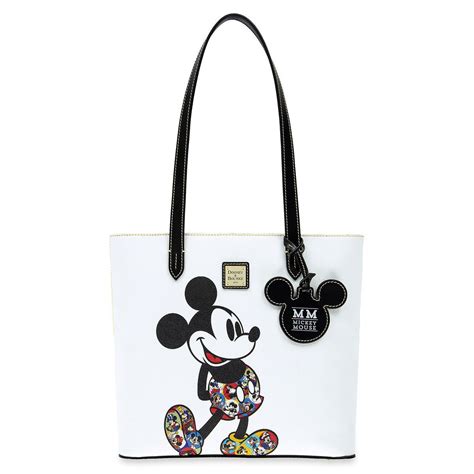 Mickey Mouse Through The Years Button Tote By Dooney And Bourke Disney