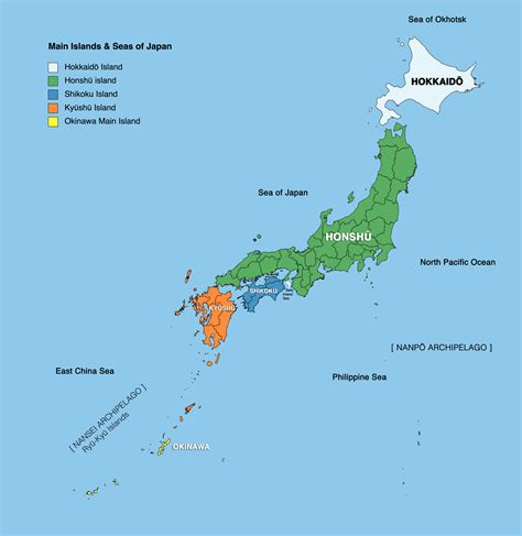 Map Japan Islands Best Map Of Middle Earth