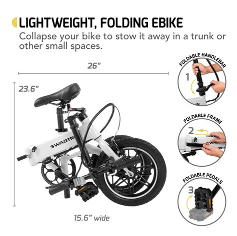 Swagtron Introduces Eb 5 Folding Electric Bike For Eco Friendly Urban
