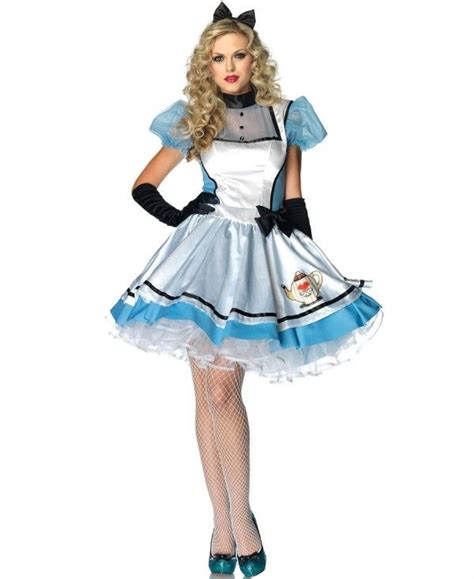 Tea Time Alice In Wonderland Adult Sexy Halloween Costume Leg Avenue