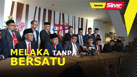 Use translate.com to cover it all. Melaka tarik balik kerjasama wakil rakyat Bersatu - YouTube