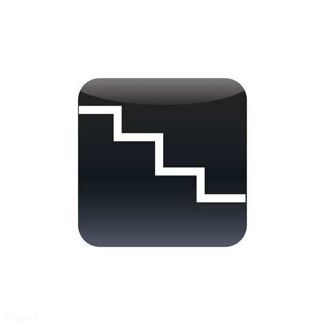 Download Free Vector Of Stair Icon Vector About Stair Upstairs Ladder