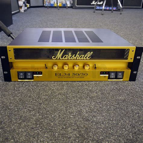 Marshall El34 5050 Rack Power Amp 2nd Hand Rich Tone Music
