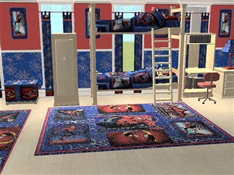 Does your child love spiderman? Attractive Spiderman Theme Bedroom Decorate Designs For ...