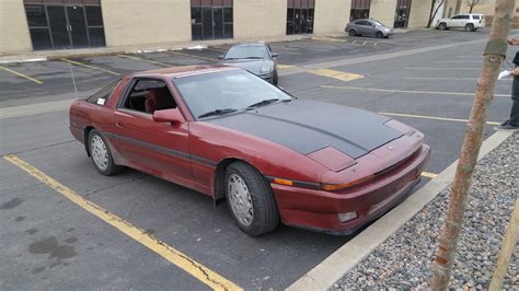 Just Helped My Friend Buy His First Car An 87 Supra Now Im