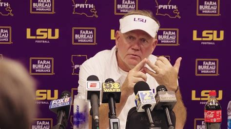 WATCH LSU Brian Kelly LOSS To Ole Miss Postgame TigerBait Com