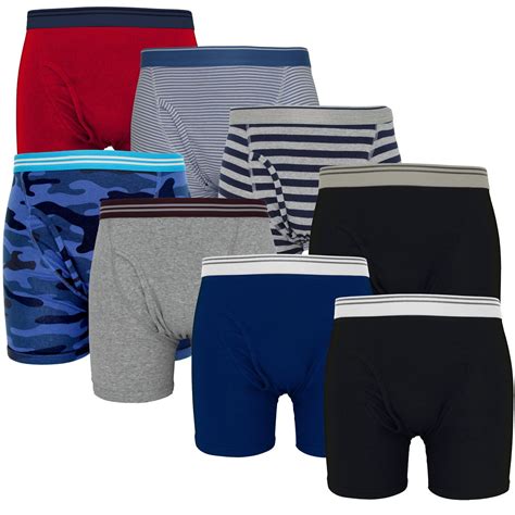 Premium Mens Underwear Boxer Briefs 8 Pack 100 Soft Cotton 8 Pack S 2xl