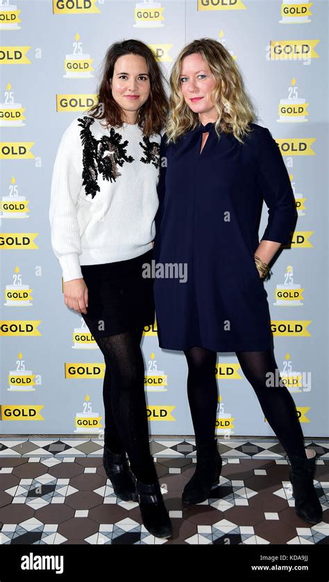 Ingrid Oliver And Anna Crilly Attending Gold S 25th Birthday Party And The Launch Of Uktv