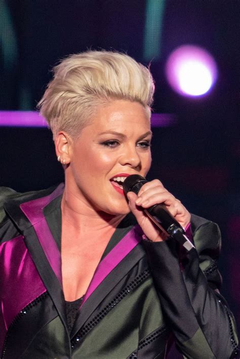 Are You A True Pnk Fan Pink Singer P Nk Hairstyles Pink The