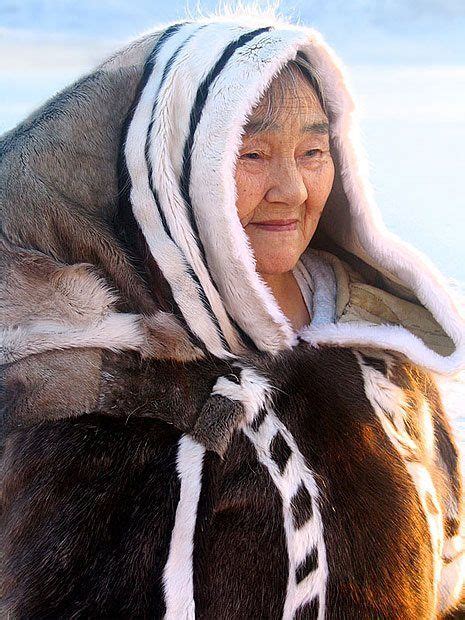 Inuit Lady Inuit People Baffin Island Inuit