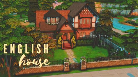 English House Строительство Speedbuild Sims 4 Youtube