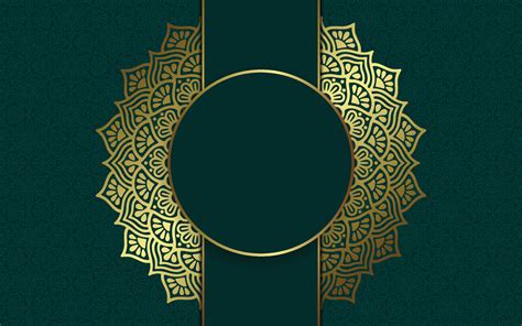 Luxury Ornamental Mandala Background With Arabic Islamic East Pattern