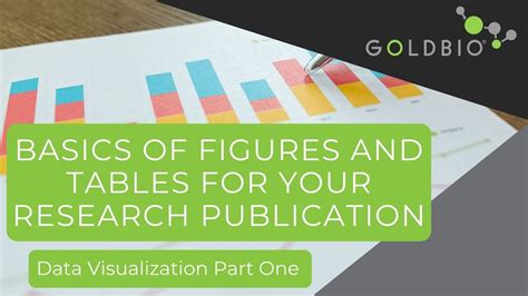 Basics Of Figures And Tables For Your Research Publication Youtube