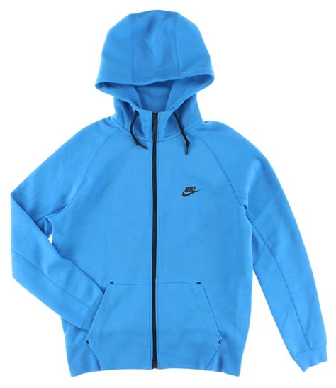 Nike Mens Tech Fleece Full Zip Hoodie Blue