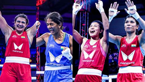 Indian Women Boxers Recreate History Bring Home Four Golds At World