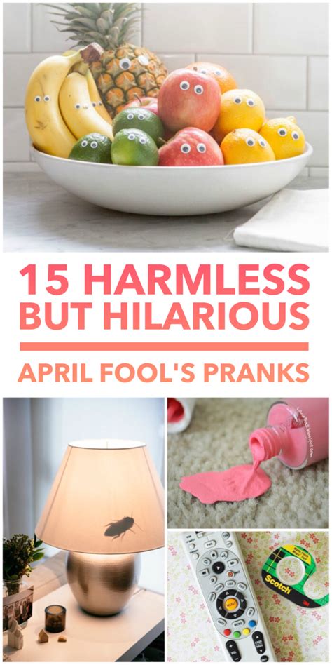 15 Harmless But Hilarious April Fools Pranks Games For Families