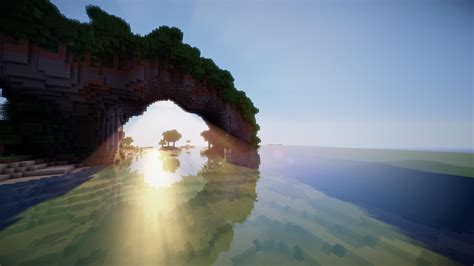 Desktop Hd Minecraft Shaders Wallpapers Wallpaper Cave