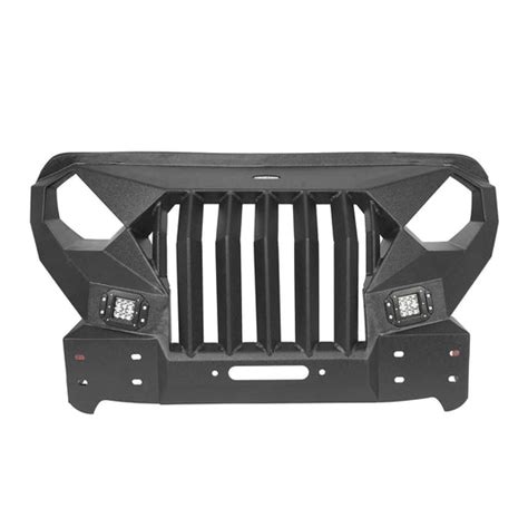 Hookeroad Mad Max Front Bumper And Windshield Frame Cover For Jeep